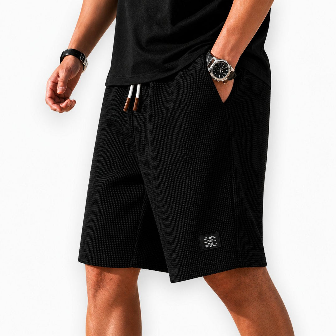 Casual men's summer shorts, relaxed fit for everyday wear or vacation comfort.