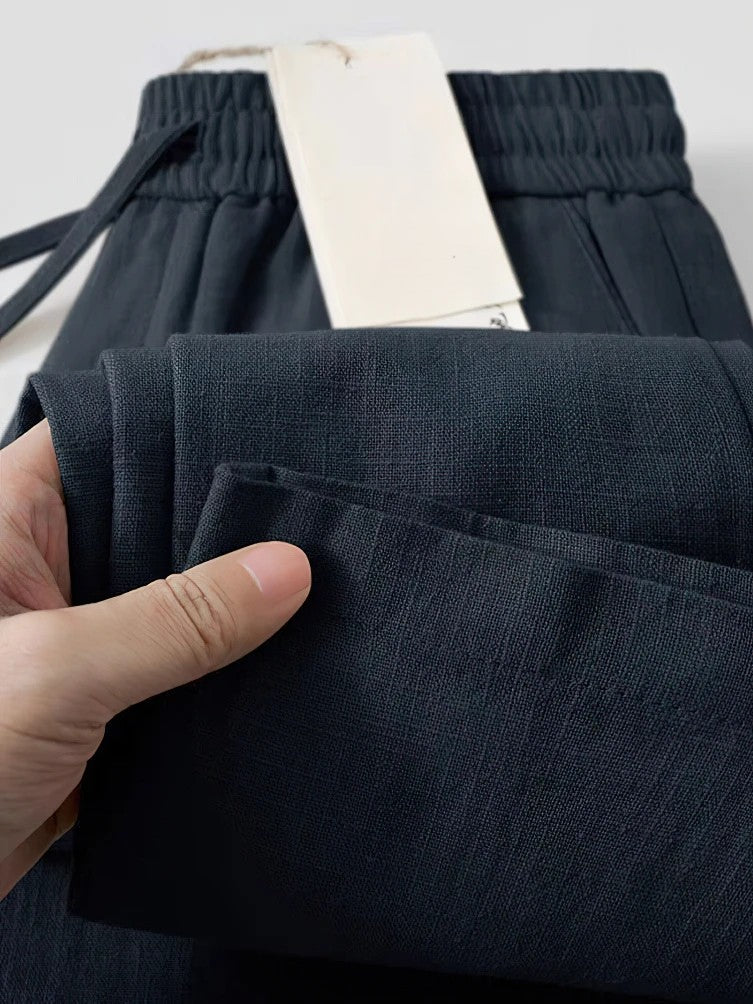 Versatile men's relaxed fit casual pants, ideal for lounging, everyday wear & ultimate comfort.