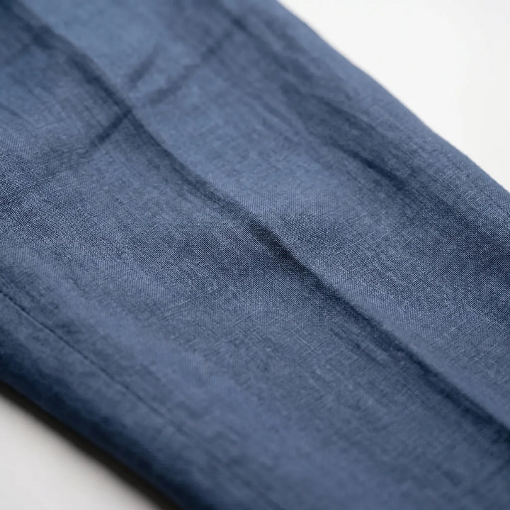 Comfortable men's relaxed fit pants, great for warm weather office wear and smart casual looks.