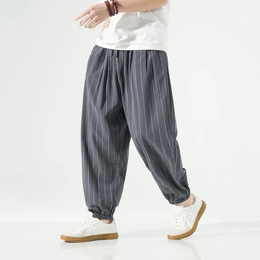 Men's relaxed fit pants in a light color, perfect for ultimate comfort and casual everyday style.
