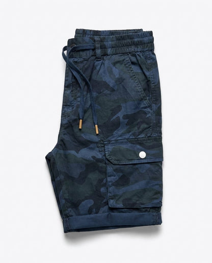 Relaxed fit Ranger cargo shorts for men, cotton blend, designed for comfort and style in warm weather.