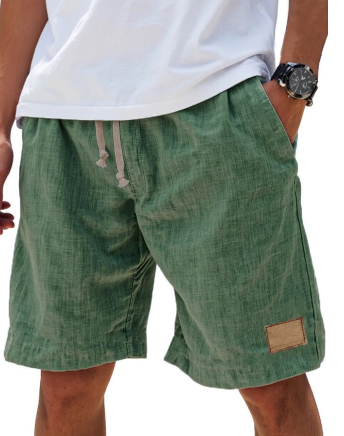 Stylish men's relaxed fit summer shorts with drawstring waist for ultimate comfort & casual look.