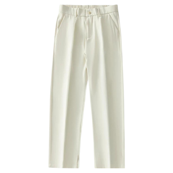 Ultra-comfortable men's tapered pants, relaxed fit, stretch fabric for all-day wear & flexibility.