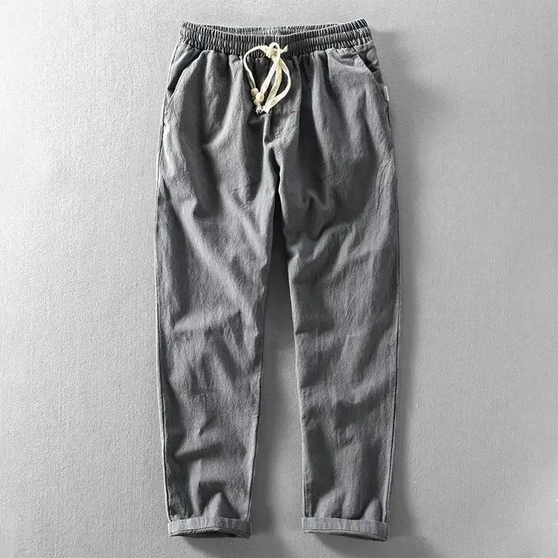 Effortlessly comfortable men's Zen pants, featuring a relaxed fit for versatile everyday wear.