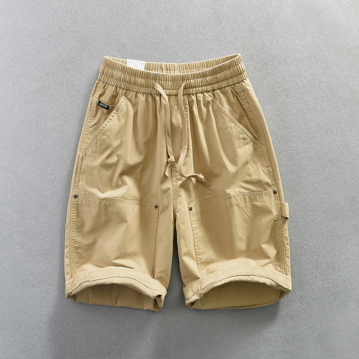 Men's Remo casual utility shorts with adjustable waist and deep pockets, ideal for summer everyday wear.