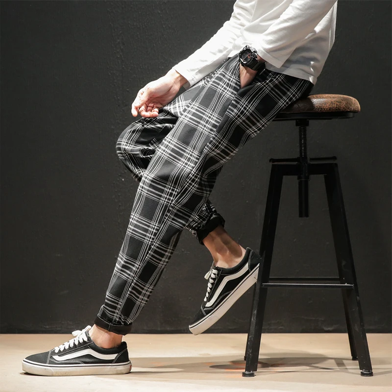 Men's Renegade Trousers featuring a functional drawstring and comfortable stretch waist, modern & practical.