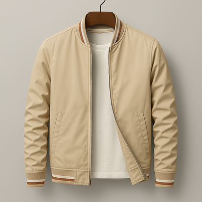 Stylish men's Renley field jacket with ribbed cuffs. All-weather comfort, ideal layering piece for versatile outerwear.