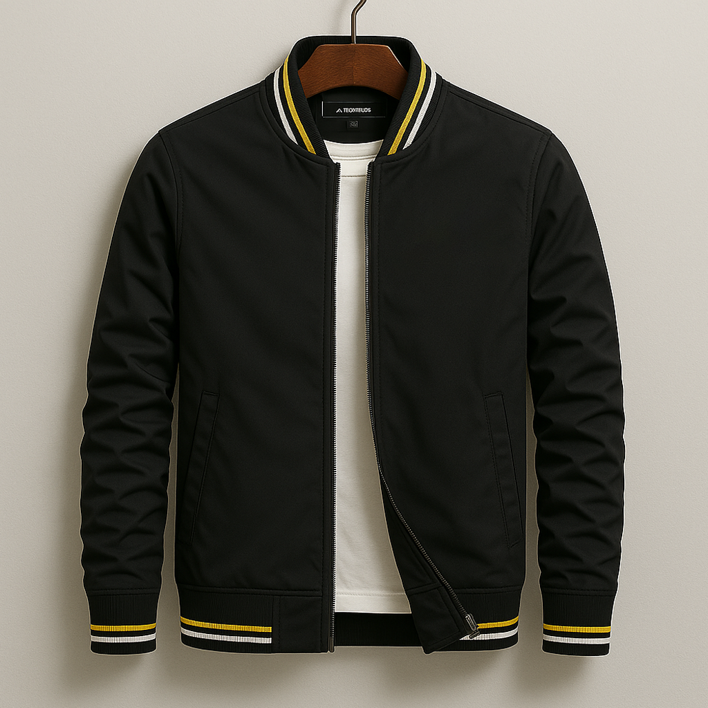 Modern Men's Renley field jacket, blending classic military style with bomber jacket appeal for versatile wear.
