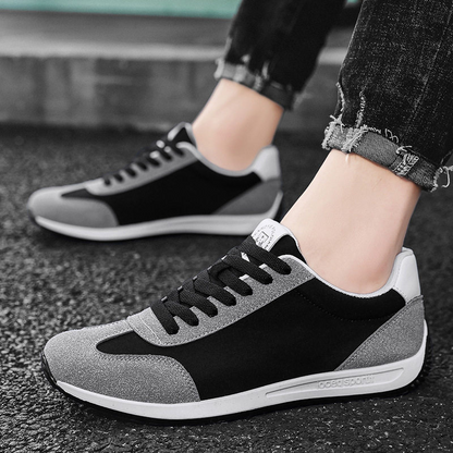 Walk in style with men's retro comfort sneakers, perfect for daily wear & casual outings.