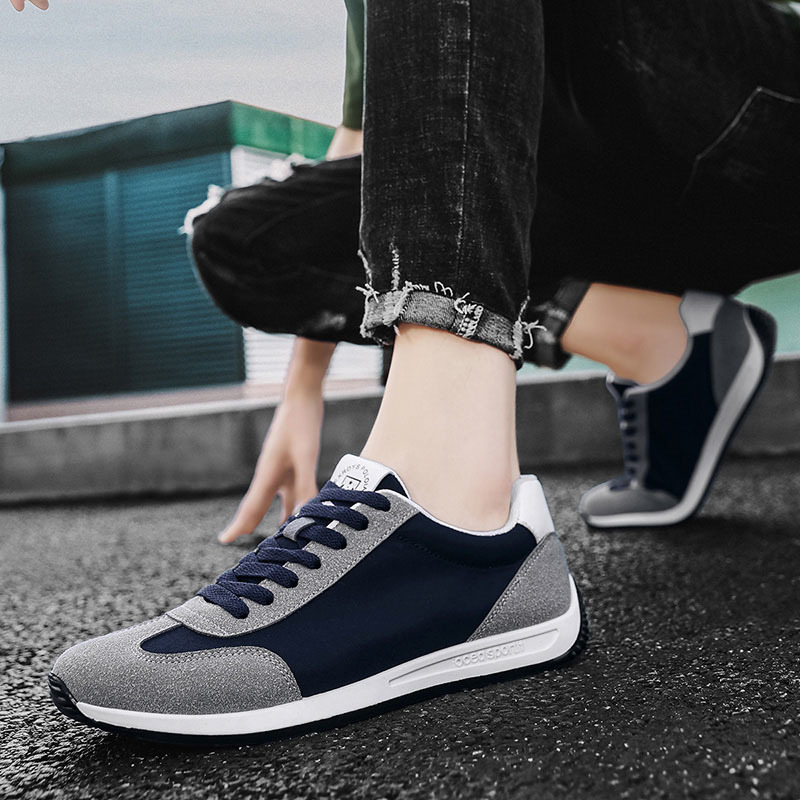 Men's retro sneakers: classic, comfortable, durable, for daily casual wear.