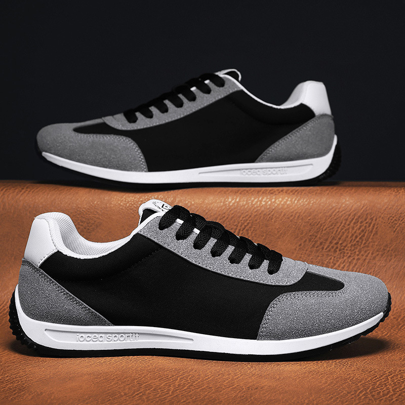 Everyday comfort in men's retro sneakers, classic style for daily casual footwear.