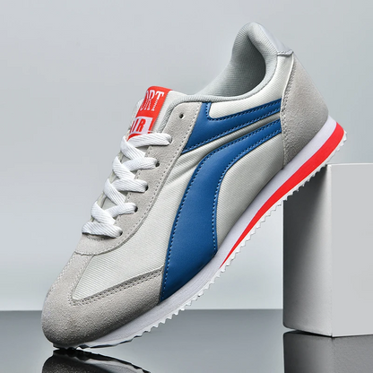 Men's retro sneakers for all-day comfort, timeless style. Classic casual footwear.