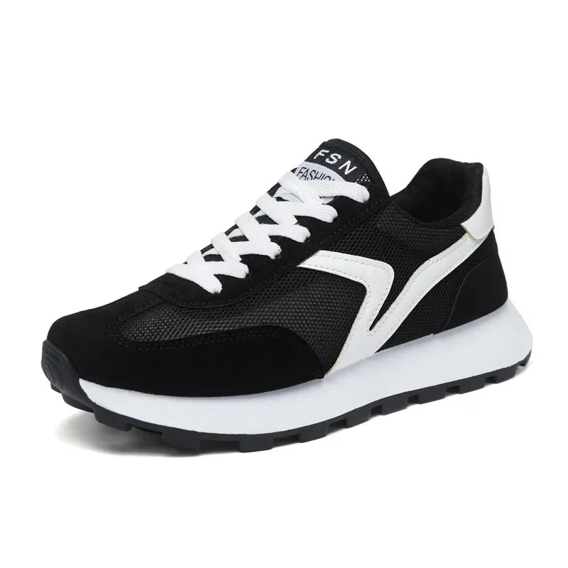 Pair of men's Revive comfort trainers, sleek design for daily wear and athletic performance, lightweight.