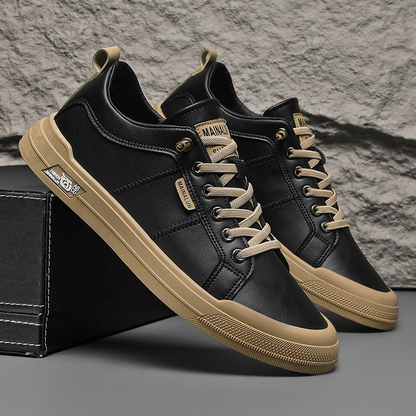 Rhodes men's comfortable low-top casual sneakers. Versatile everyday footwear for walking and modern men's fashion.