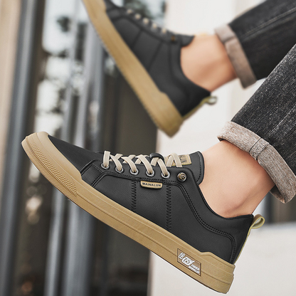 Classic men's Rhodes casual sneakers. Low-top design offers everyday comfort & versatile style for walking.
