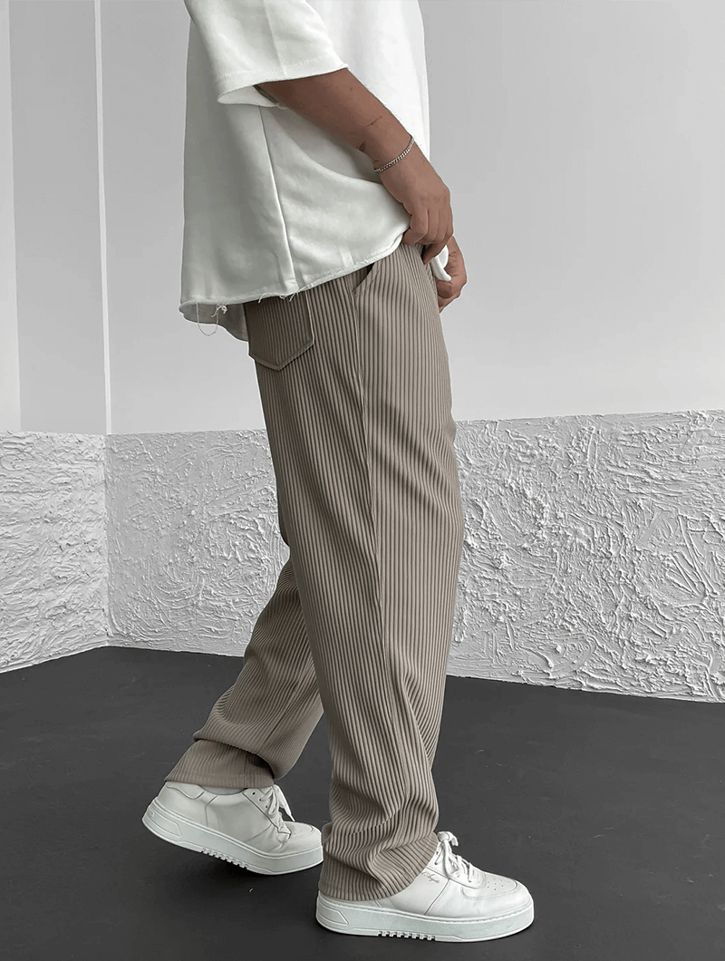 Men's ribbed bottoms, perfect joggers for ultimate comfort, casual style & activewear.