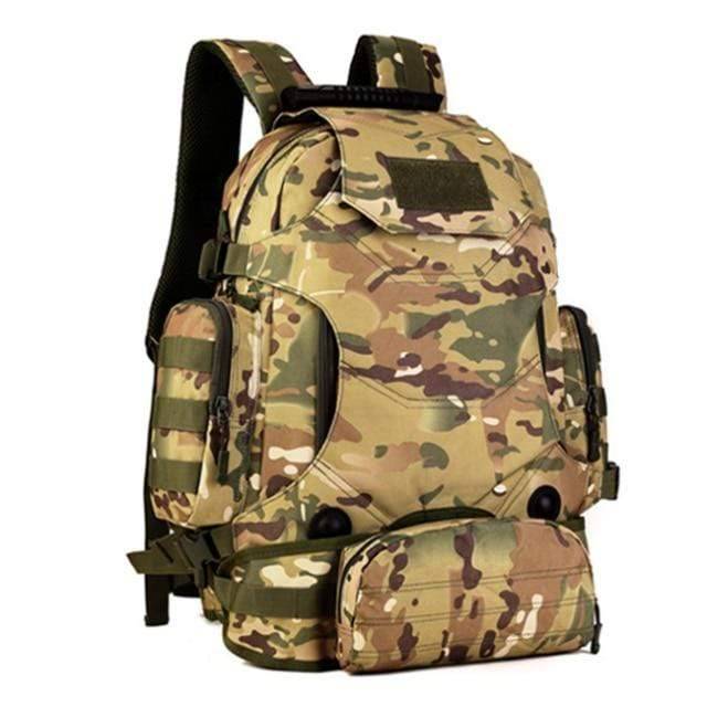 Heavy-duty men's tactical rucksack, perfect camping backpack for adventure travel