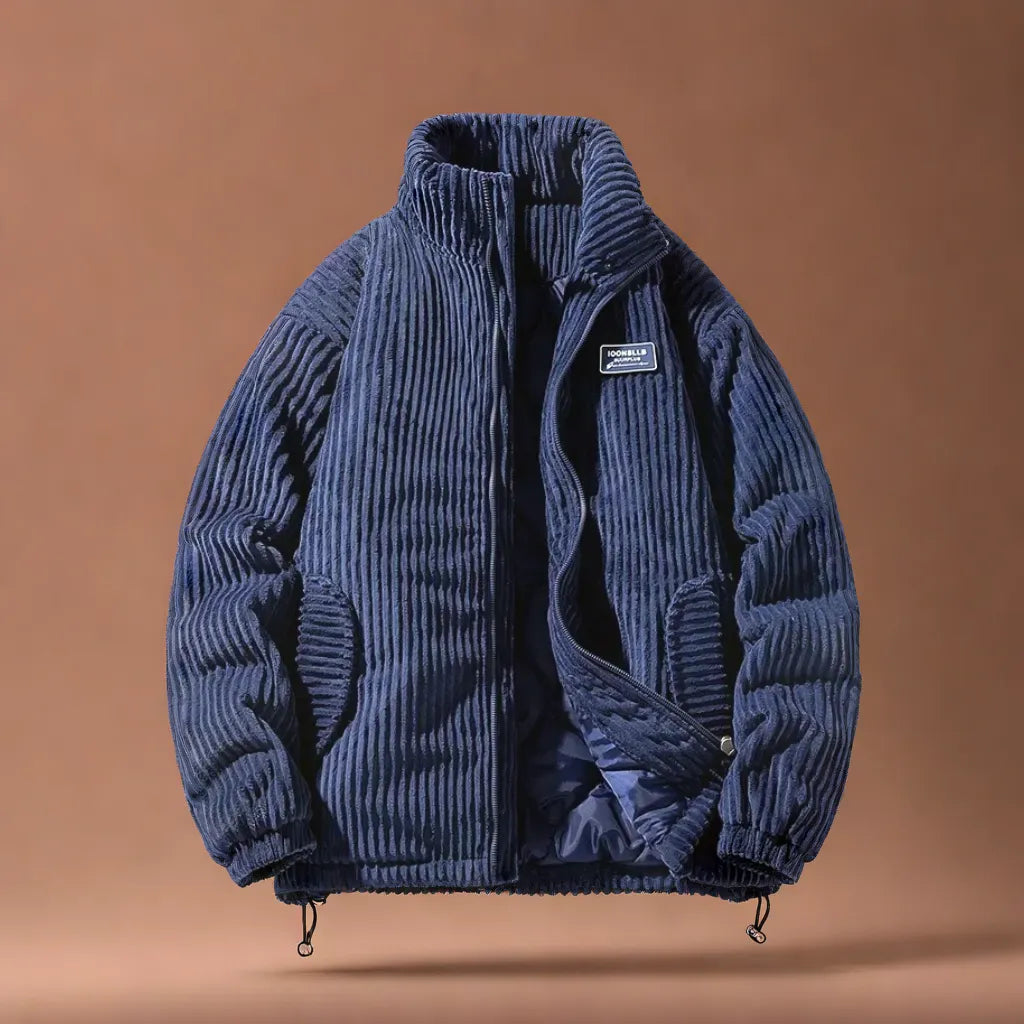 Men's versatile rugged alpine jacket for outdoor adventures. Comfortable, modern style in fall/winter.