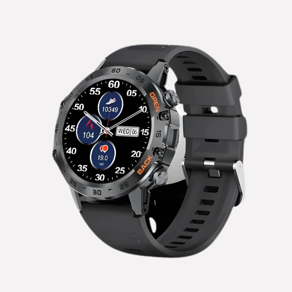 Men's rugged GPS smartwatch for outdoor adventures. Durable & water-resistant activity tracker with advanced GPS features.