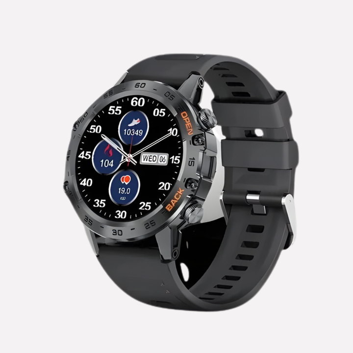 Men's rugged GPS smartwatch for outdoor adventures. Durable & water-resistant activity tracker with advanced GPS features.