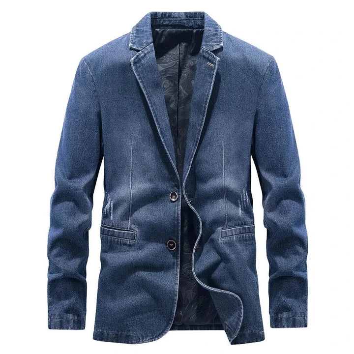 Men's Rugged Style Essential Jacket in durable fabric, ideal for casual layering & versatile outerwear.