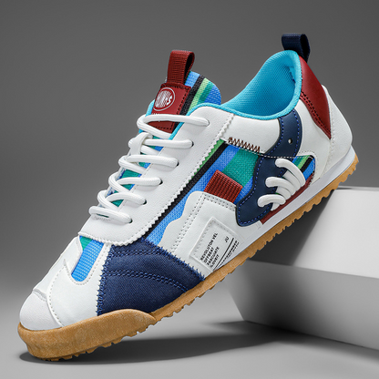 Comfortable urban utility sneakers for men, blending athletic performance with casual style.