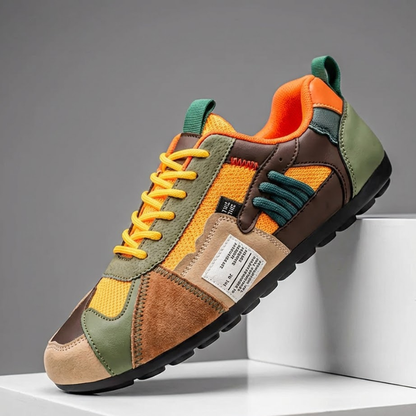 Stylish mens climbing-inspired sneakers, excellent for urban exploration and daily use.