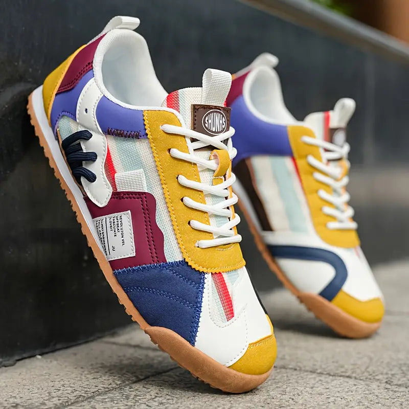 Adventure-ready men's athletic sneakers, perfect for urban exploration and street style.