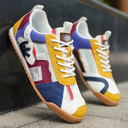 Adventure-ready men's athletic sneakers, perfect for urban exploration and street style.