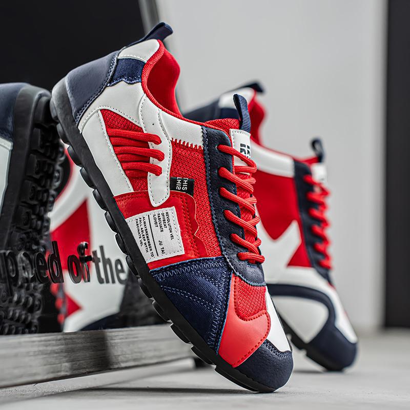 Adventure-ready men's urban sneakers with durable construction and reliable grip.
