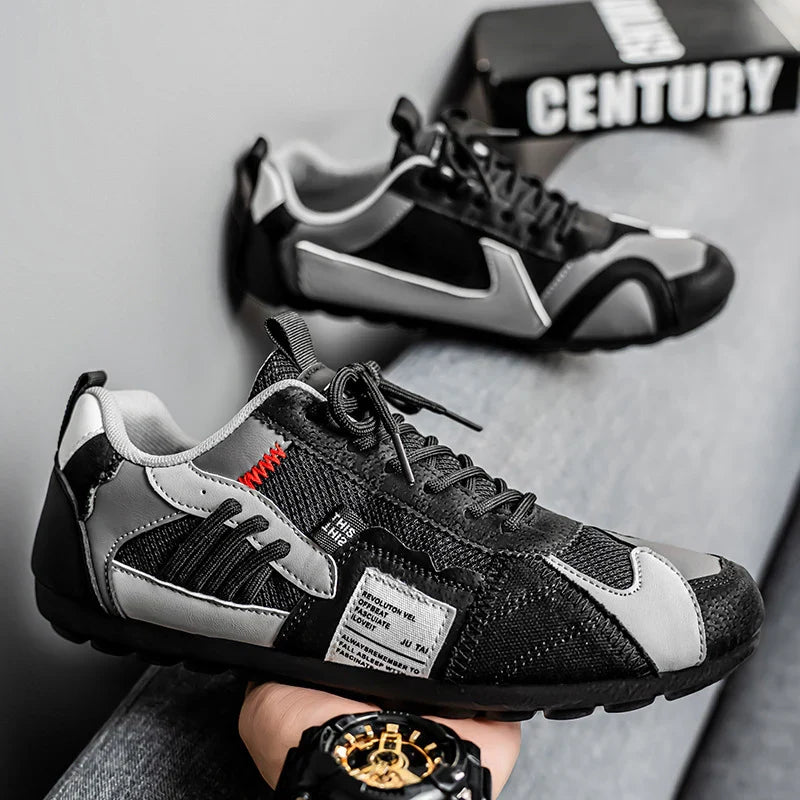 Durable men's adventure sneakers, offering both standout street style and high performance.