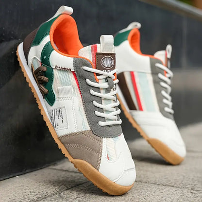 Climbing-inspired mens sneakers, offering a comfortable and athletic fit for urban environments.