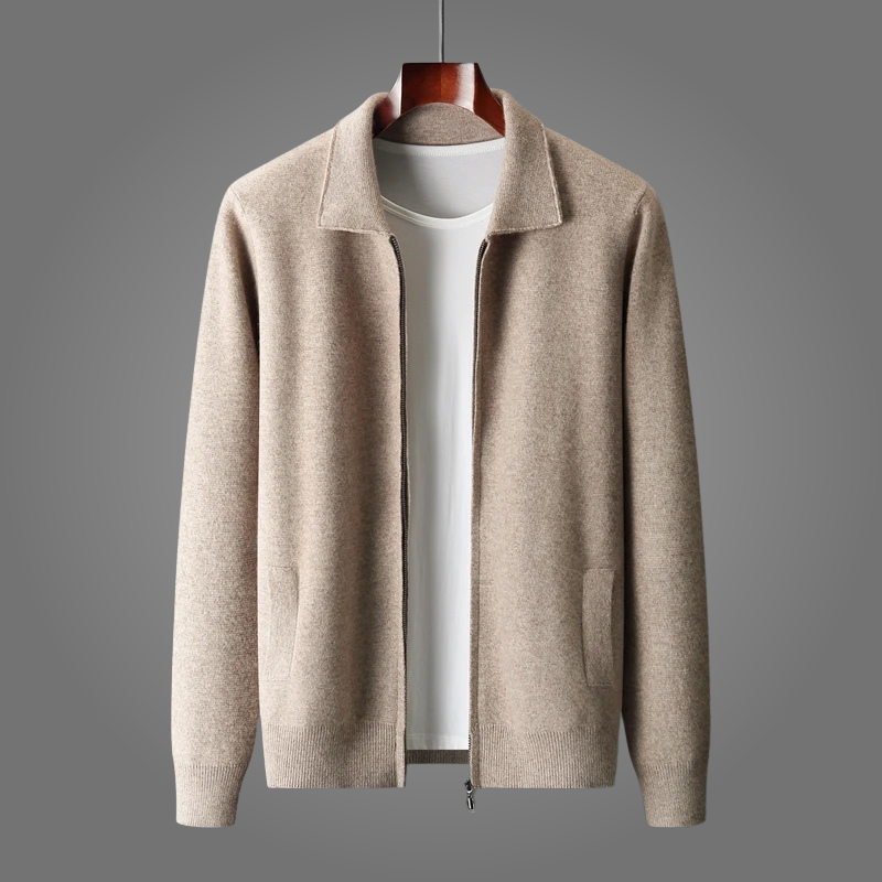 Men's Salerno Premium Comfort Jacket, a stylish and warm outerwear piece for fall and winter everyday wear.