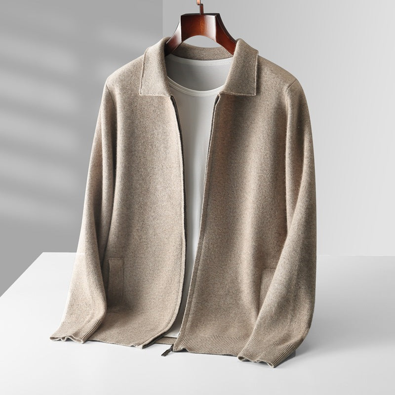 Stylish men's winter jacket, the Salerno Premium Comfort Coat, ideal for everyday casual outerwear.