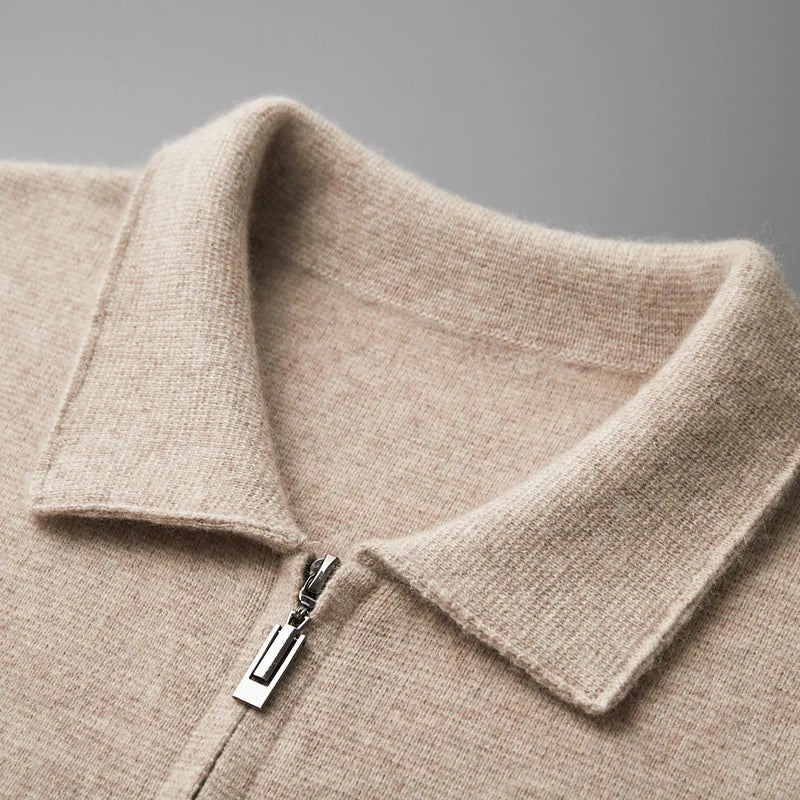 Warm men's Salerno coat, a premium comfort jacket for stylish everyday wear in fall and winter.
