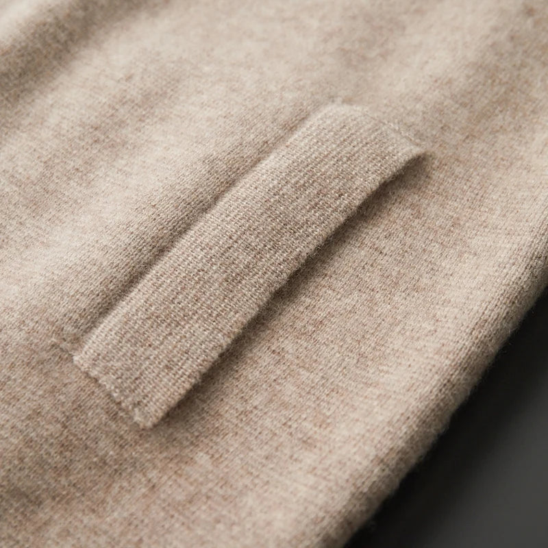 Layering piece: Men's Salerno Premium Comfort Jacket, a stylish men's coat for fall and winter fashion.