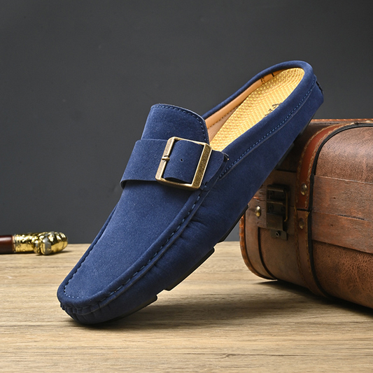 Men's Santorini comfort loafers, stylish casual slip-on shoes for everyday wear.