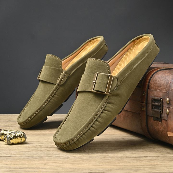 Men's Santorini dress loafers, versatile slip-on shoes for a polished casual look.