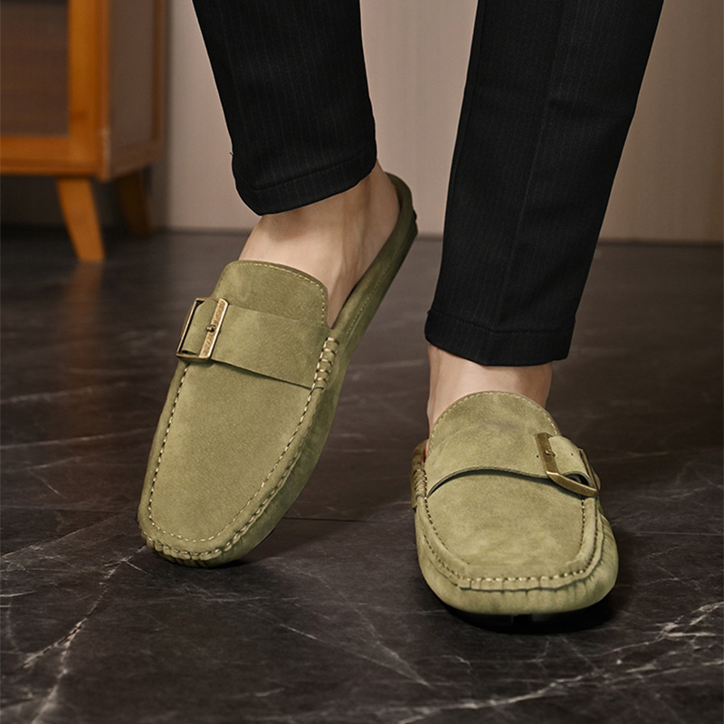 Classic men's Santorini loafers, timeless footwear providing all-day comfort.