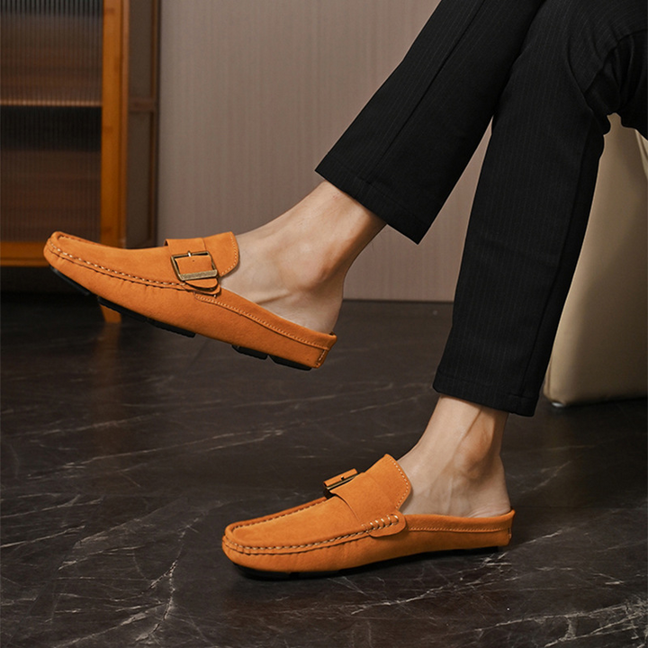 Smart casual men's Santorini loafers, versatile slip-on shoes for a refined look.