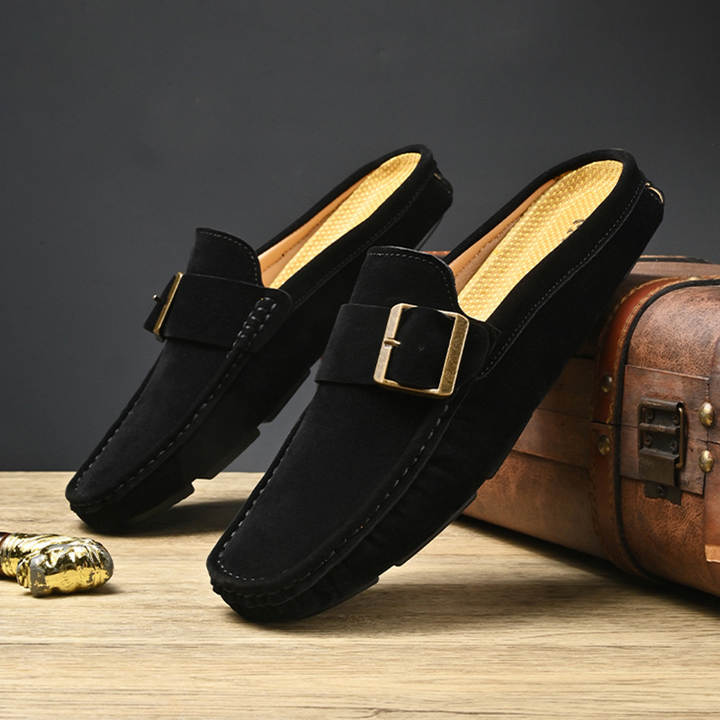 Men's Santorini everyday comfort loafers, essential footwear for busy men on the go.