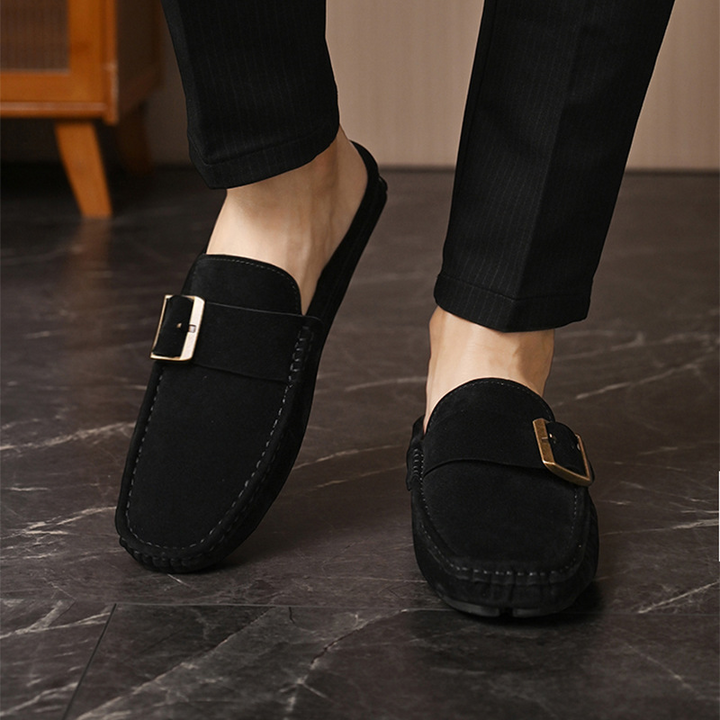 Classic men's Santorini comfort loafers, timeless design meets modern ease for daily use.