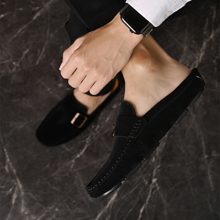 Men's Santorini versatile slip-on shoes, offering supreme comfort for any casual or smart outfit.