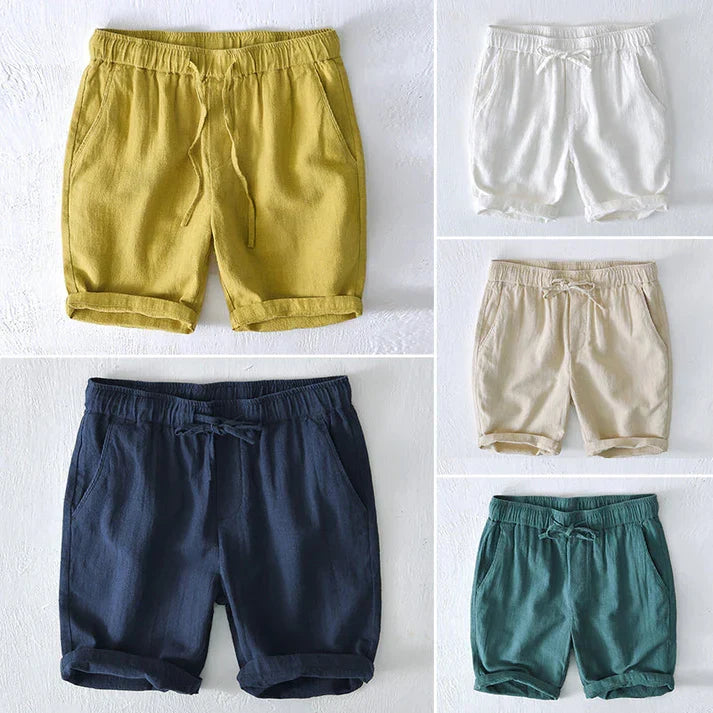 Men's warm weather shorts, Santorini relaxed fit for ultimate summer comfort and style.