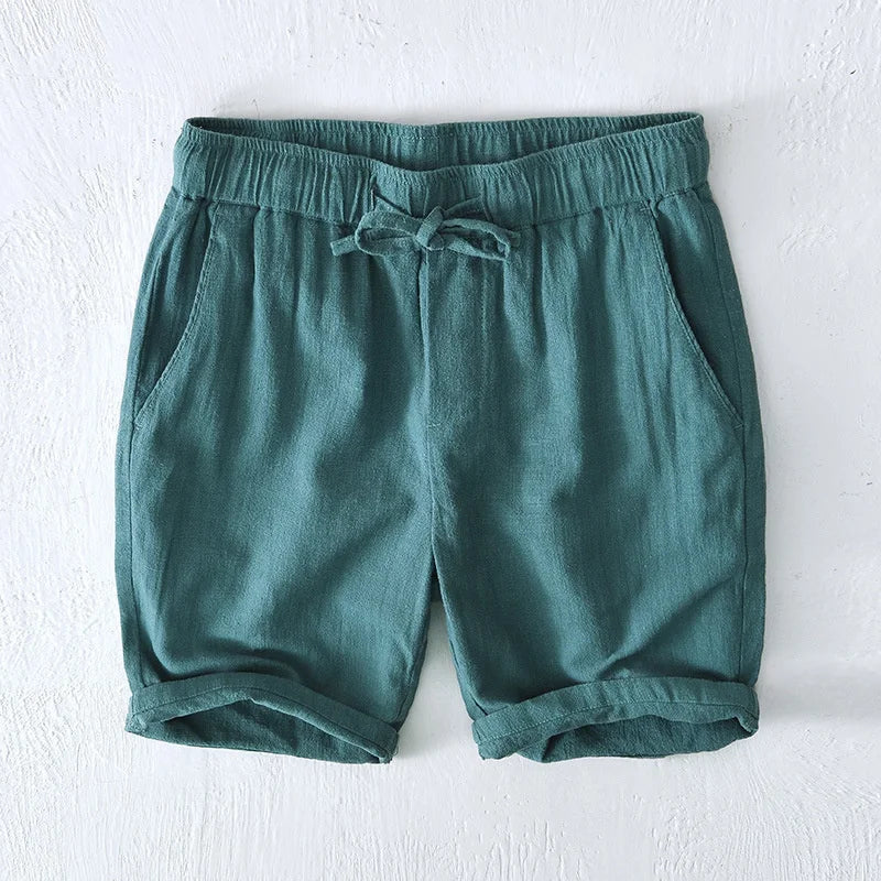 Men's casual summer shorts with a relaxed fit, drawstring for ultimate comfort and easy style.
