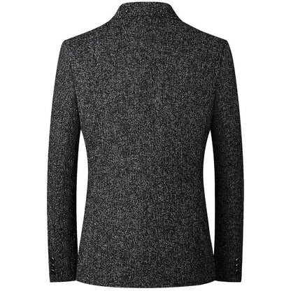 Lightweight men's tailored jacket, perfect for office wear, special occasions, and elegant formal wear.