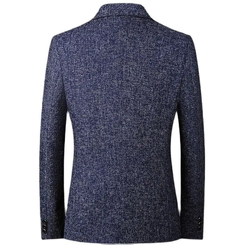 Stylish men's tailored blazer with a modern fit, ideal for a sleek, smart attire and refined look.