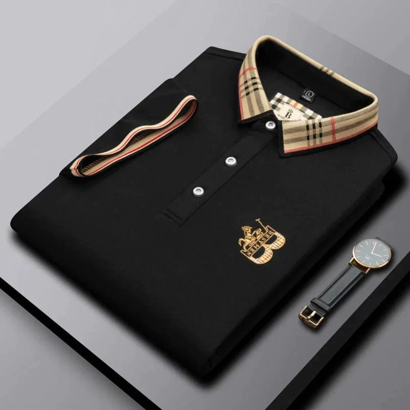 Men's Short-Sleeve Polo Shirt, Matthew, for elevated everyday style & comfort.