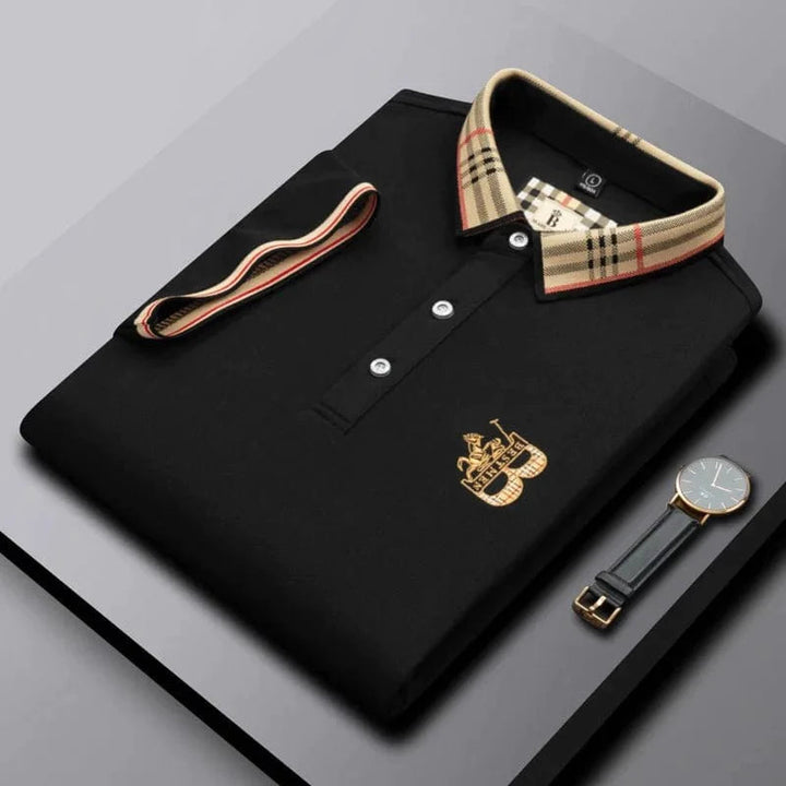 Men's Short-Sleeve Polo Shirt, Matthew, for elevated everyday style & comfort.