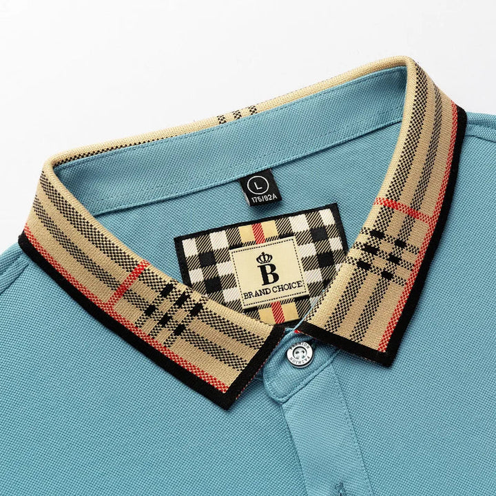 Comfortable men's Matthew polo shirt, short sleeve, ideal for everyday & summer fashion.